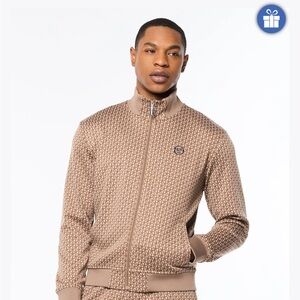 Sergio Tacchini Tan Patterned Jacket